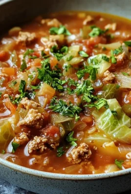 Instant Pot Gut-Health Cabbage Roll Soup