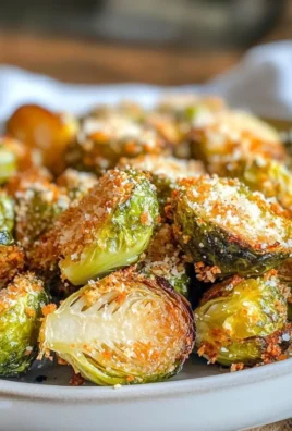 Parmesan Crusted Brussel Sprouts