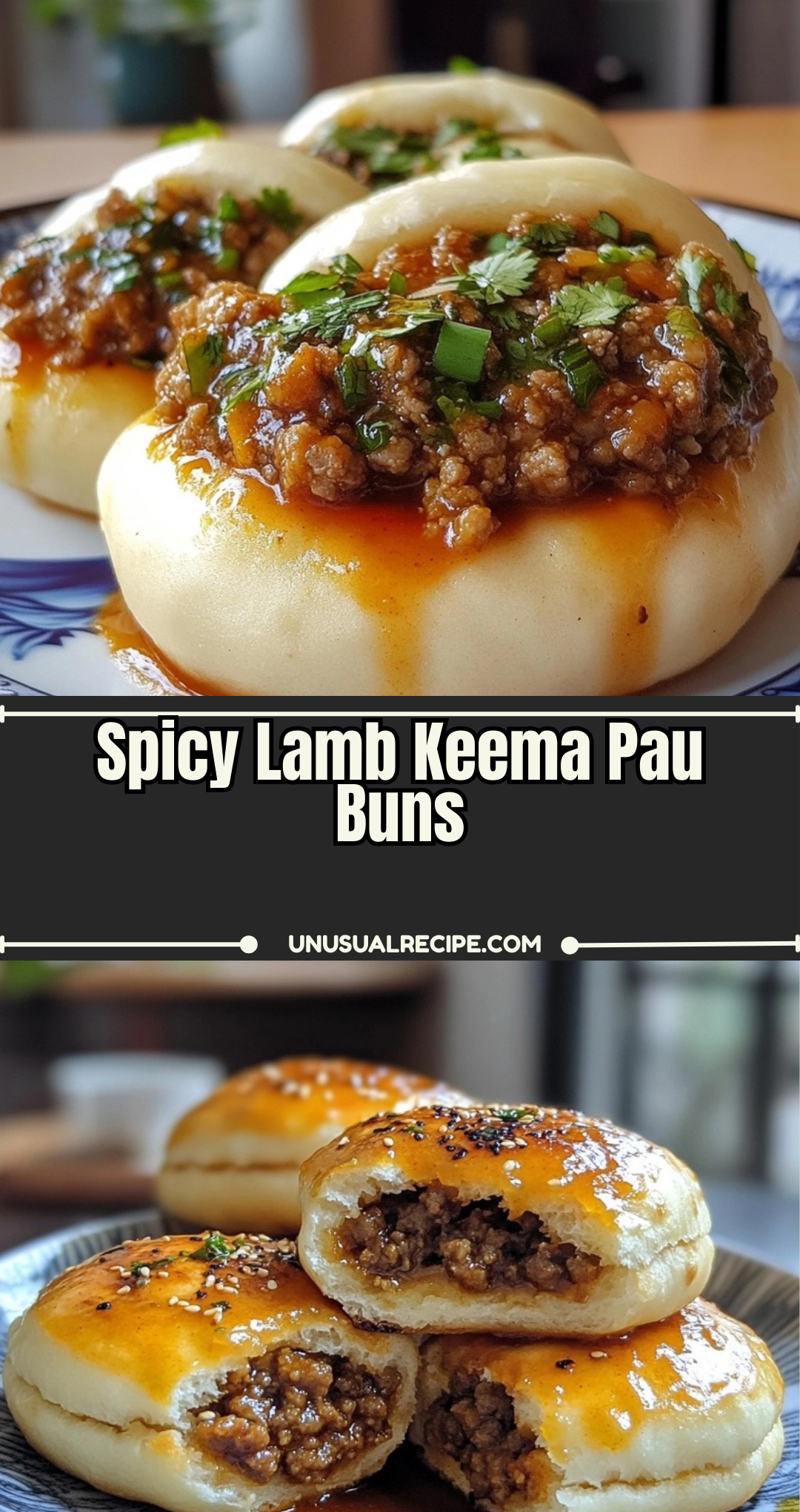 Spicy Lamb Keema Pau Buns