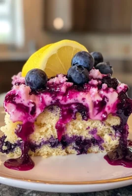 Lemon Blueberry Oreo Dump Cake