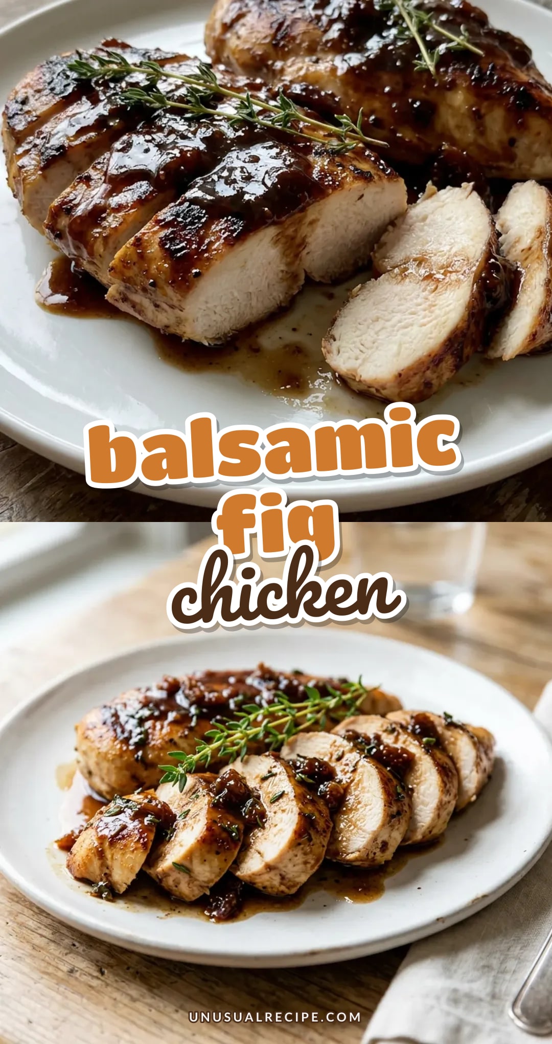 Balsamic Fig Chicken with an Easy Pan Sauce