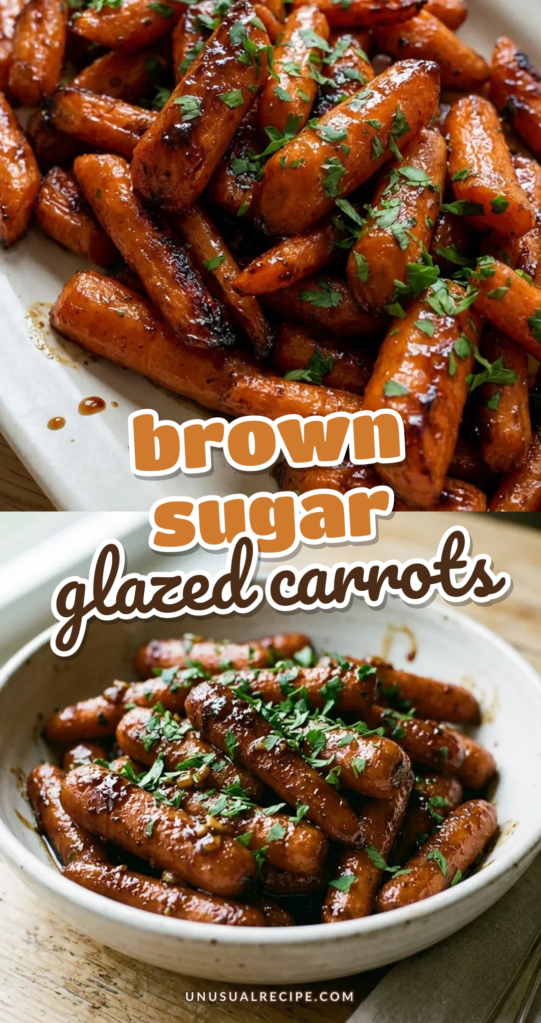 Brown Sugar Glazed Carrots (Easy Oven Recipe)