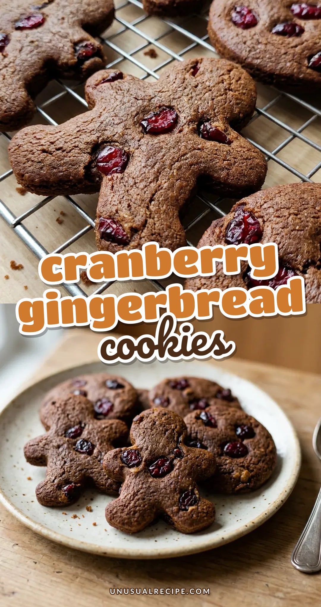 Cranberry Gingerbread Cookies: Easy Holiday Recipe