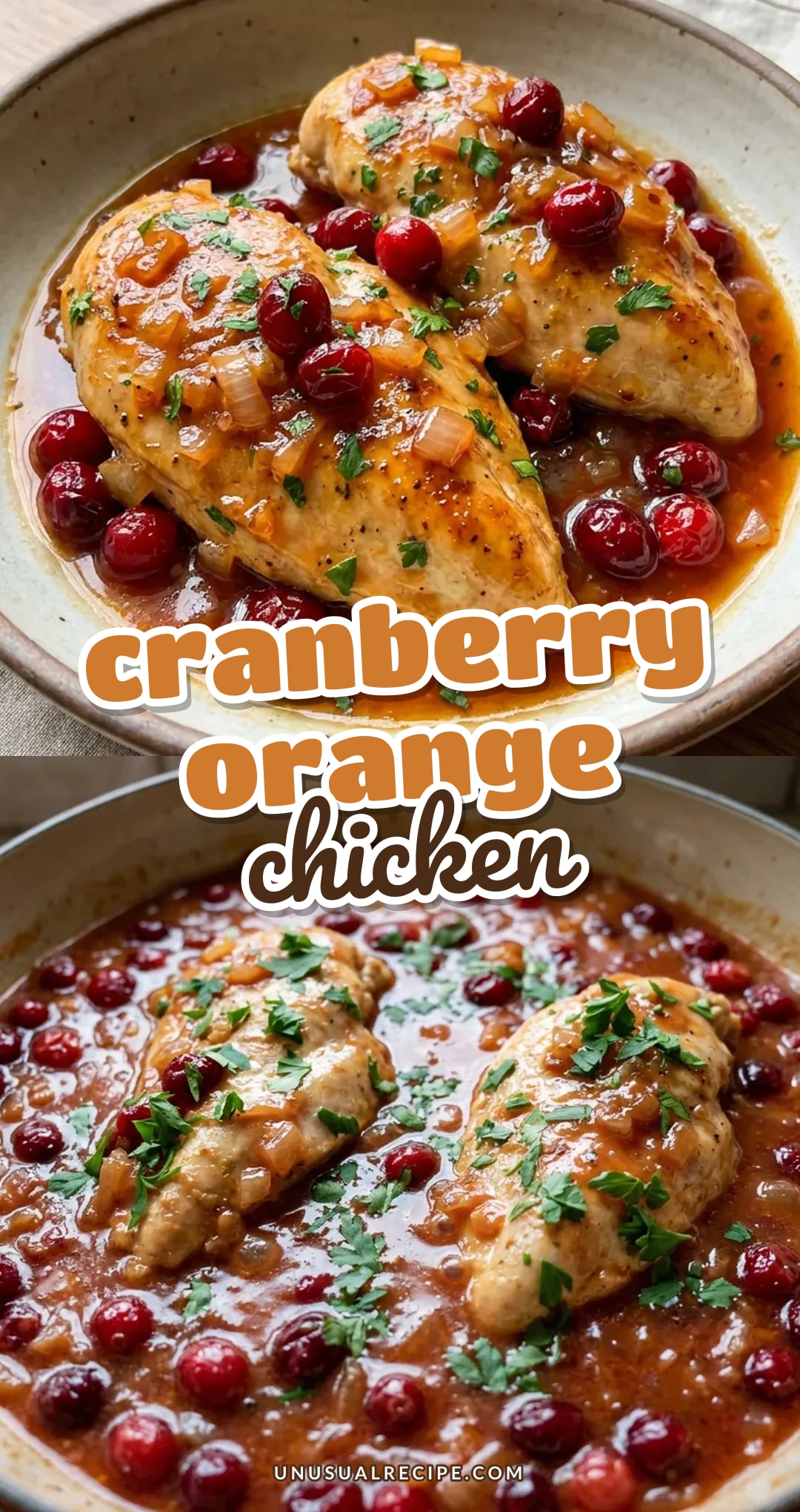 Cranberry Orange Chicken Recipe