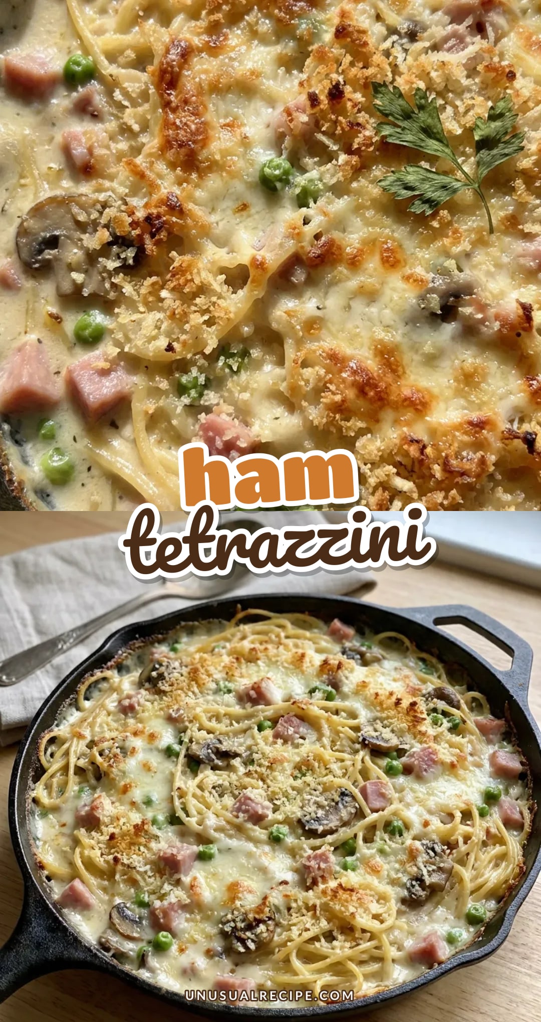 Ham Tetrazzini: Easy One-Pan Creamy Pasta Recipe