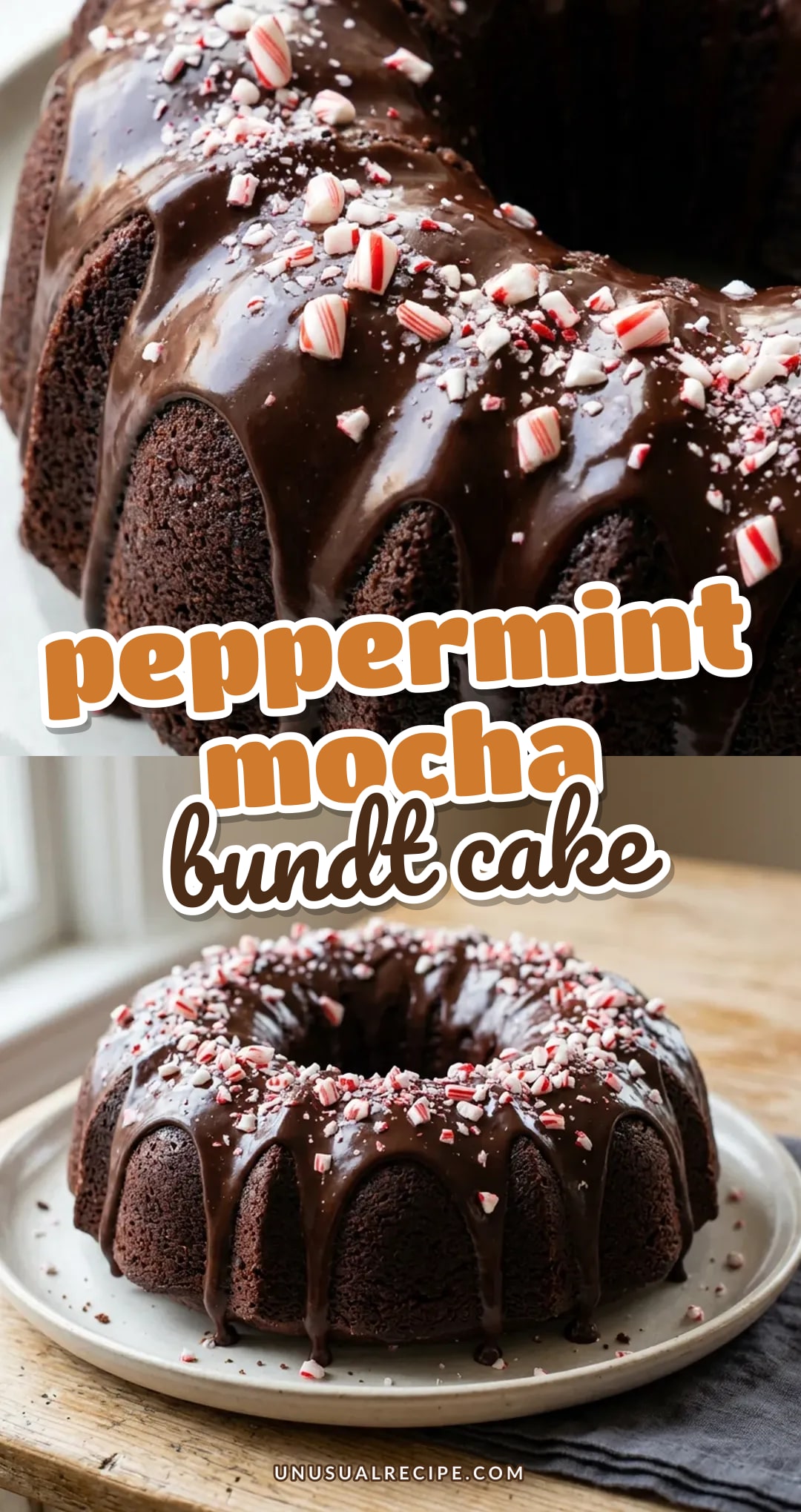Peppermint Mocha Bundt Cake Recipe